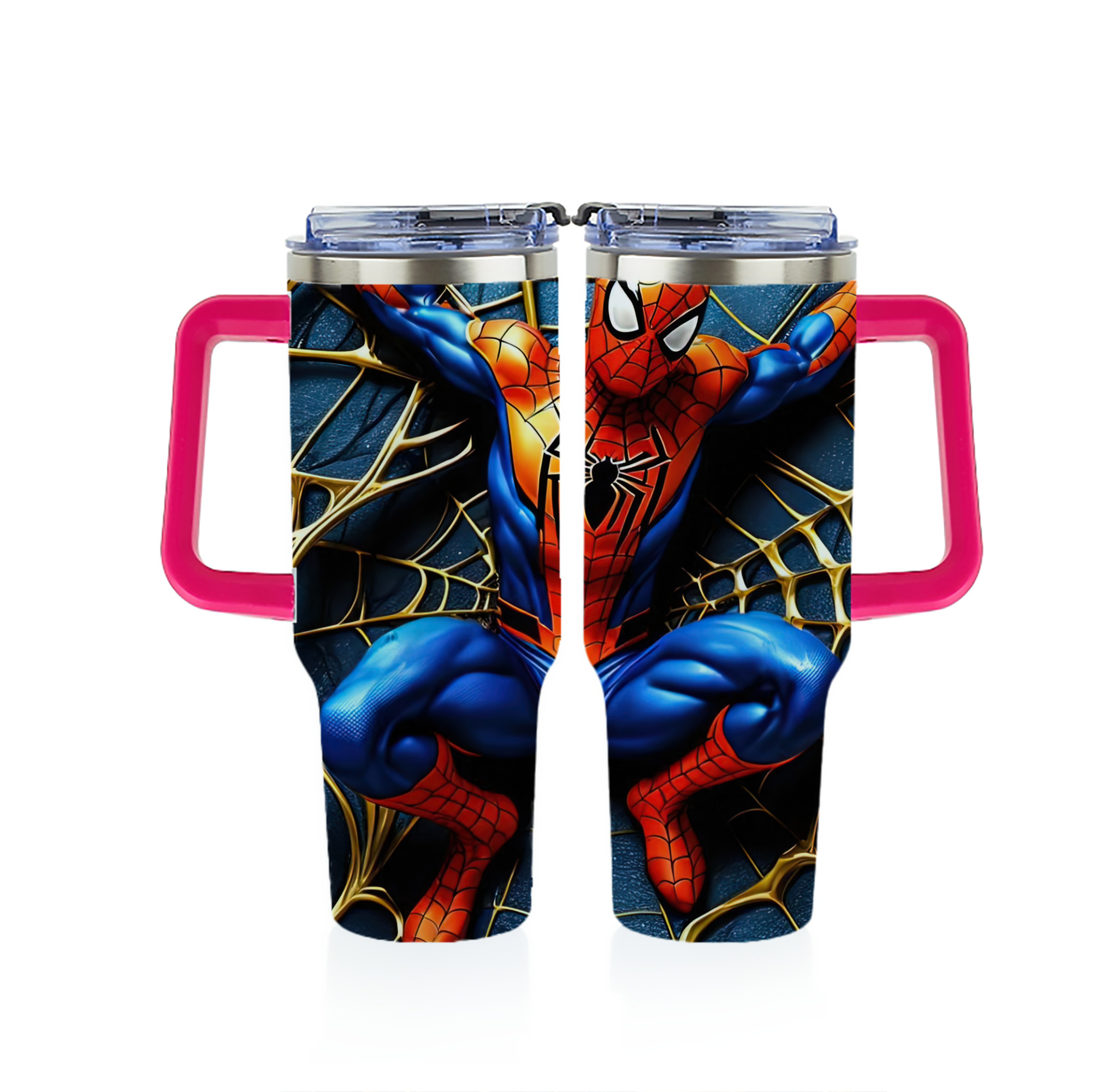 （画像用） Spider Man スパイダーマン 1200ｍLフルプリント車用タンブラー